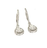 Orecchini Soranzo Gioielli Donna Pietre Preziose in Oro bianco Diamante 1.34 Ct BCO10367179 - BCO10367179